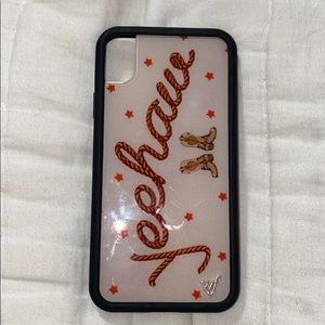 Wildflower iPhone XR yeehaw case